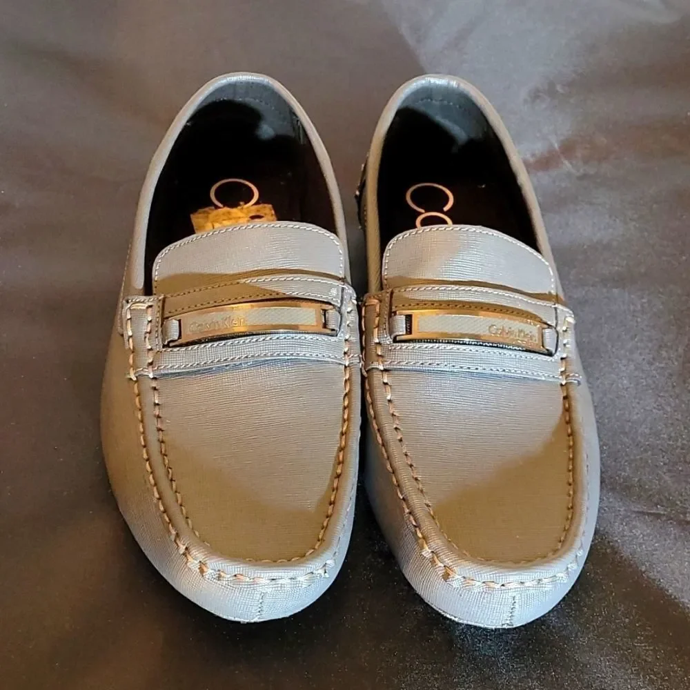 CALVIN KLEIN MEN'S KELTON DRESS CASUAL SUEDE LOAFERS SHOE